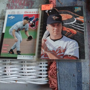 Cal Ripken Jr. BB CARDS (2)